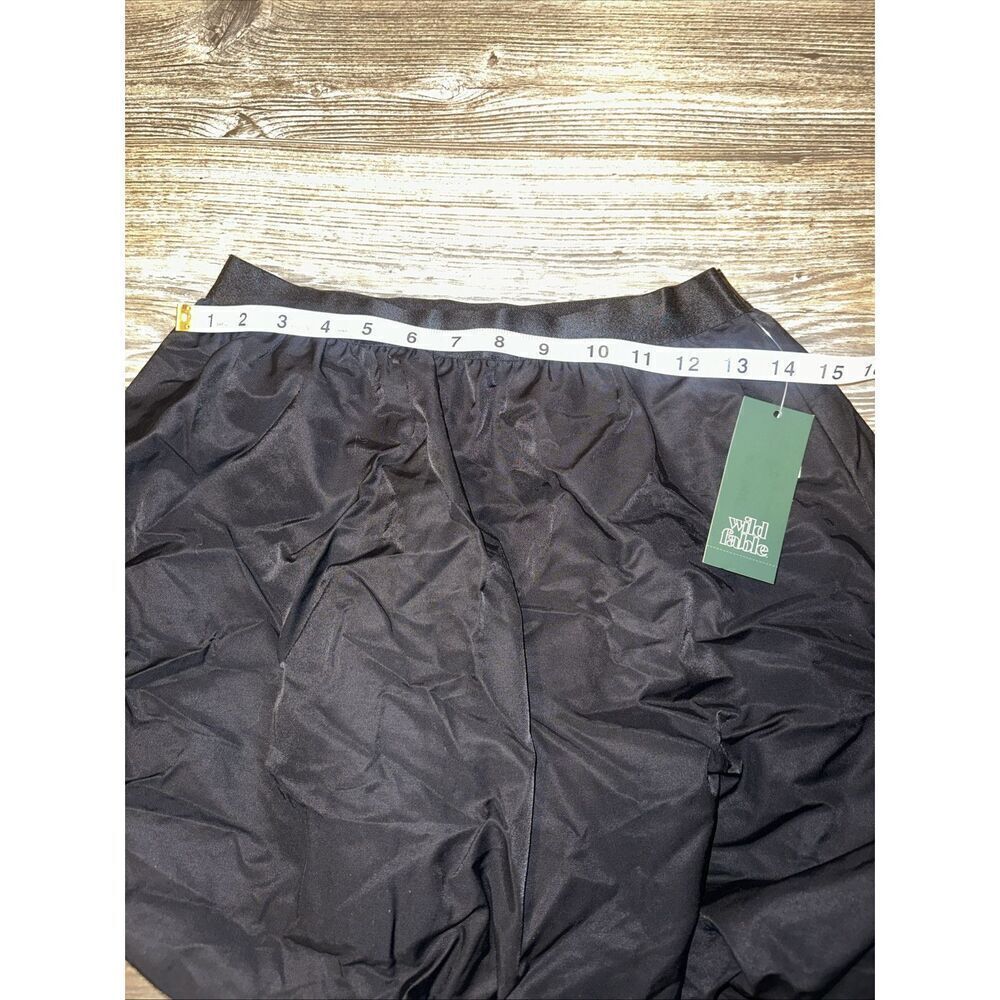 Women's Bubble Mini Skirt - Wild Fable. Black Size Small. NWT. E - Picture 6 of 7